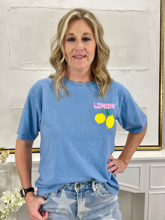 Limon T-Shirt Blue