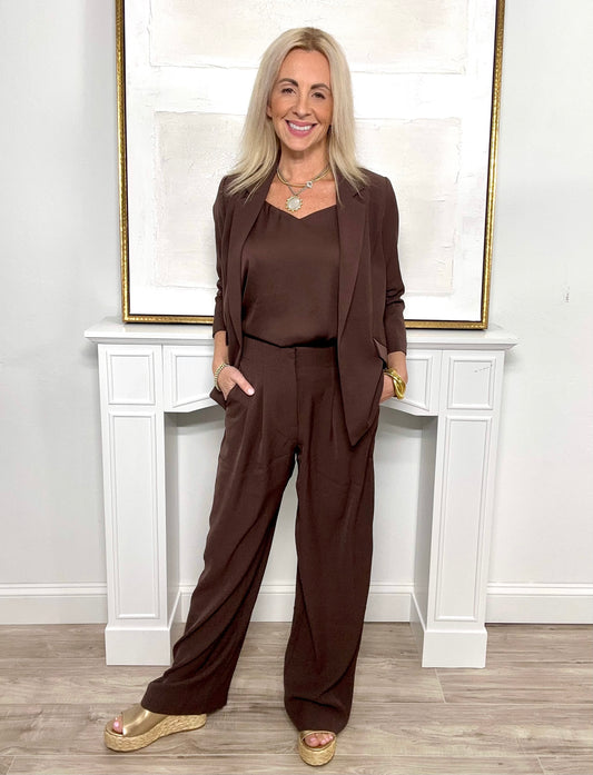 Alexis Blazer Espresso