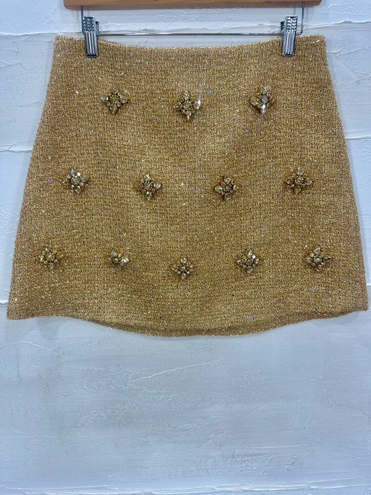 Noel Skirt Gold