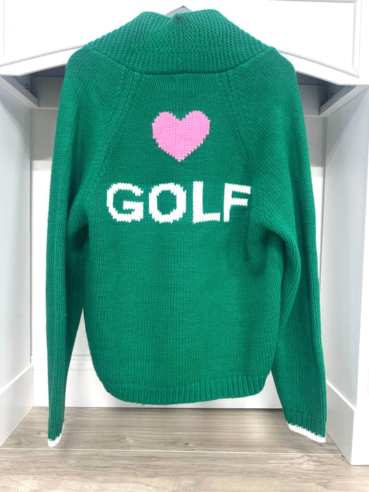 Varsity Golf Cardigan