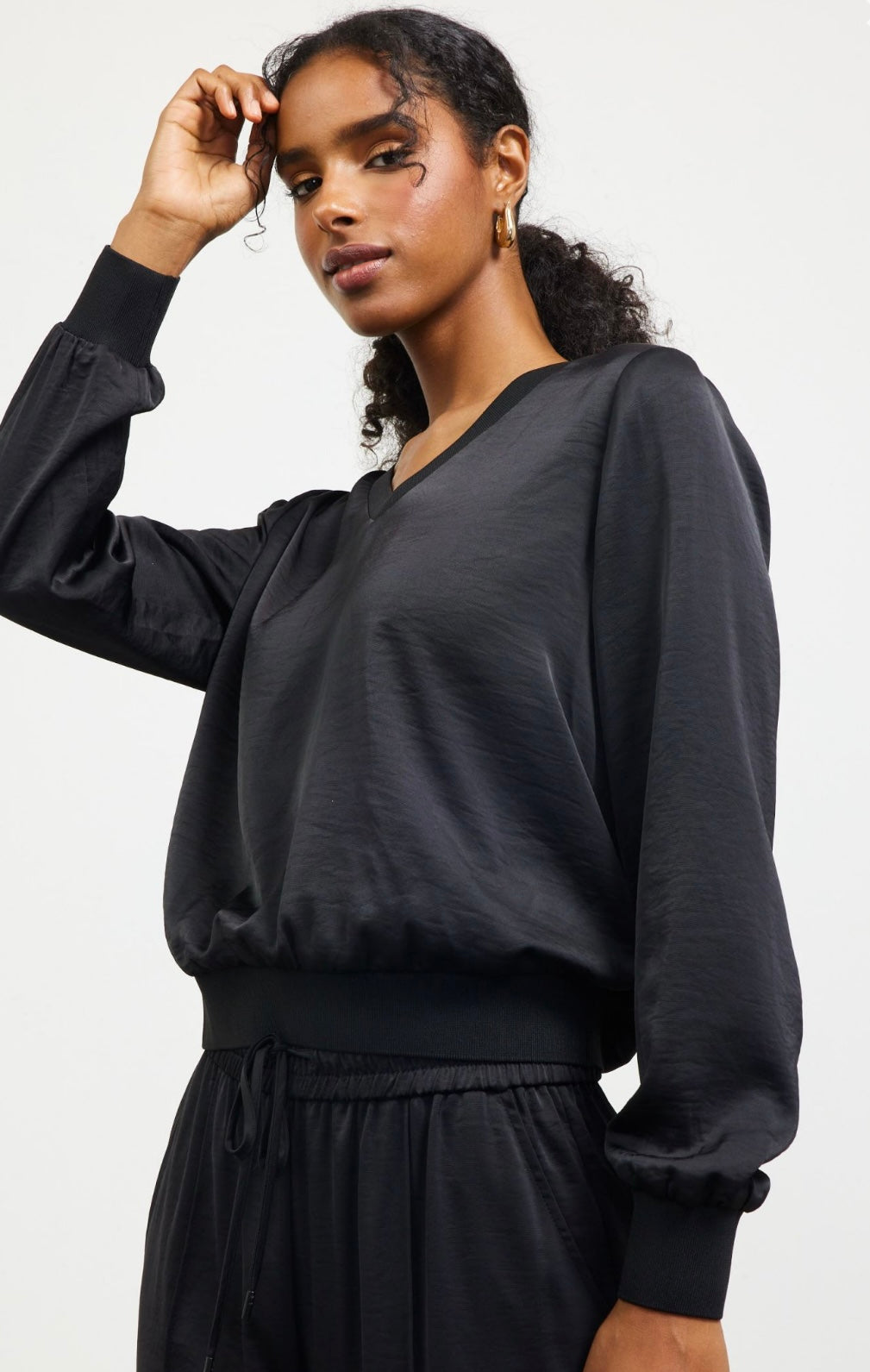 Hillary Top Black