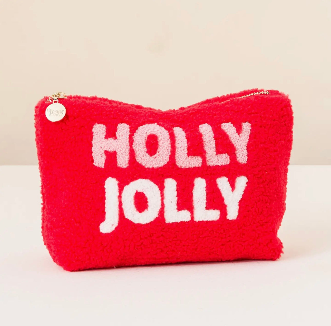 Teddy Pouch Holly Jolly