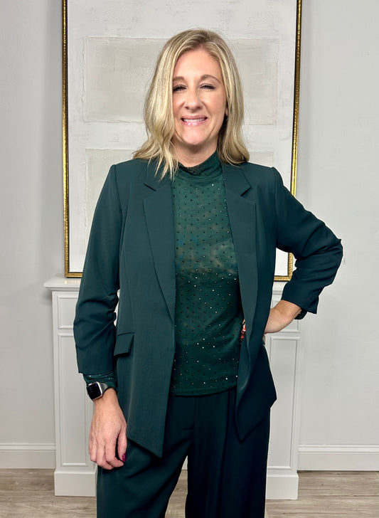 Alexis Blazer Forest Green