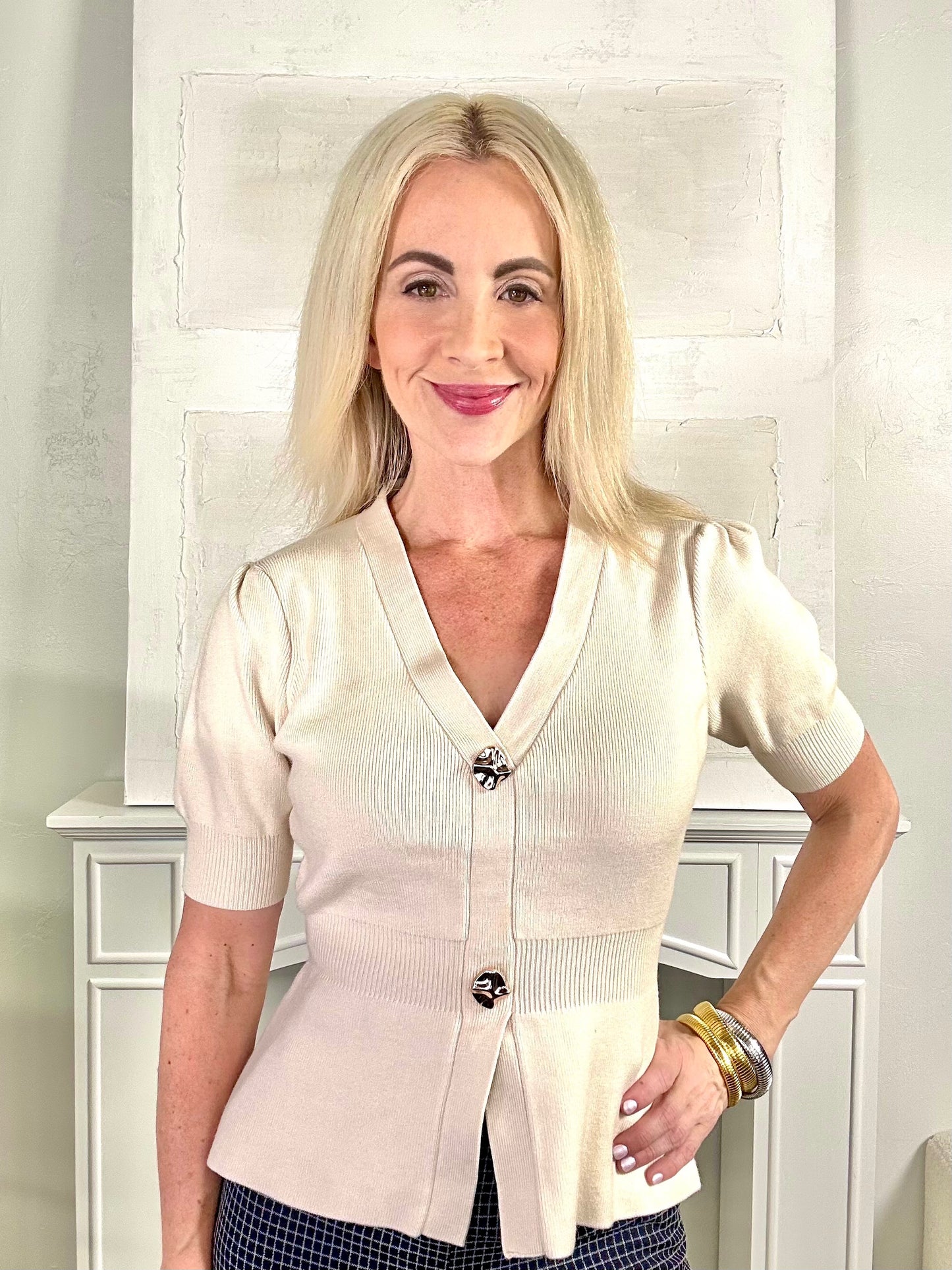 Brooklyn Top Ivory