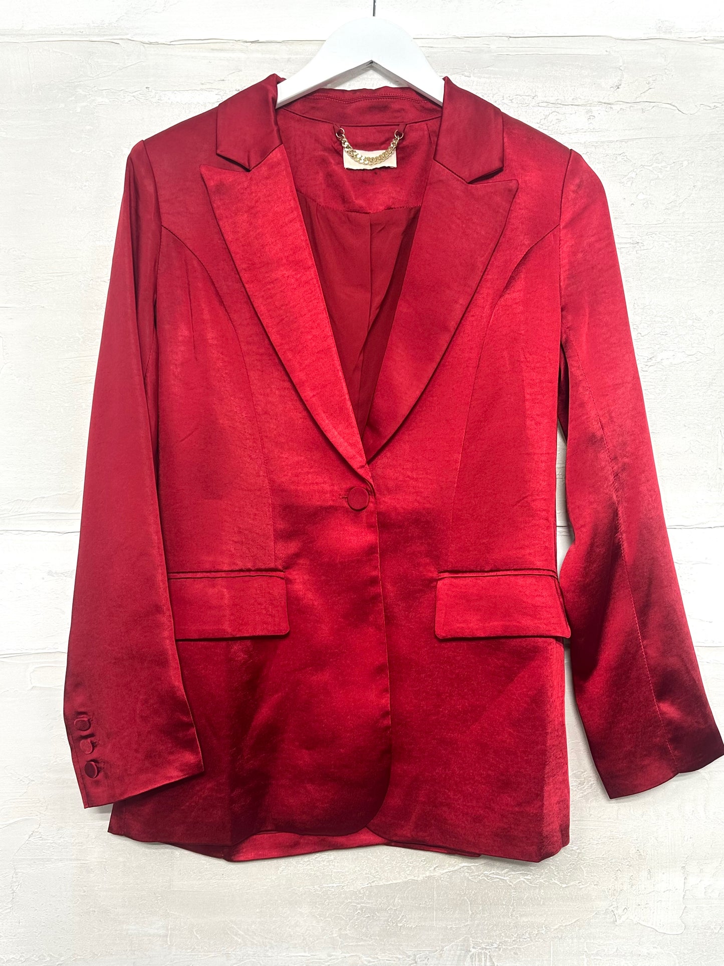 Maizie Blazer Red