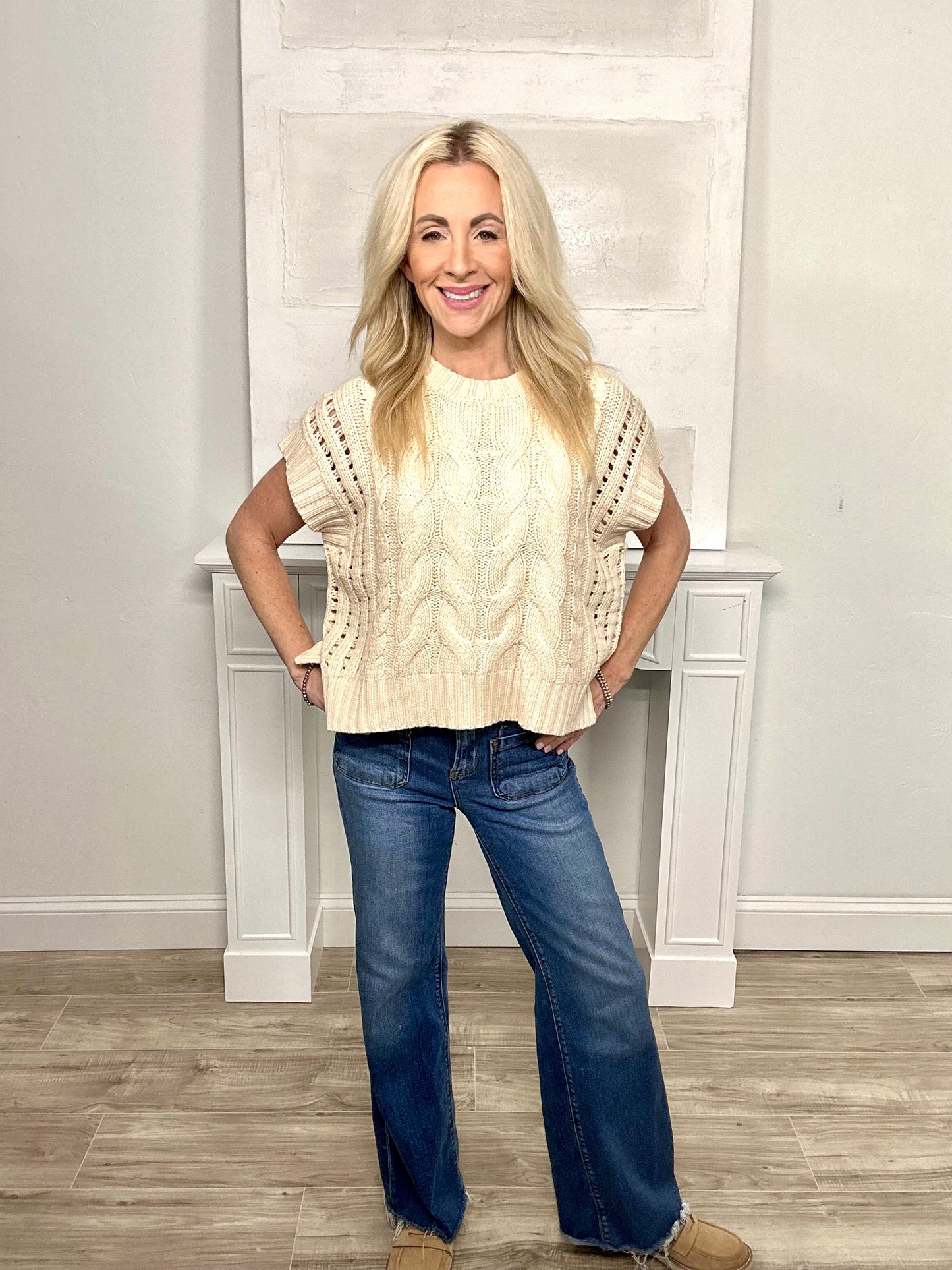 Cabi Sweater Oatmeal