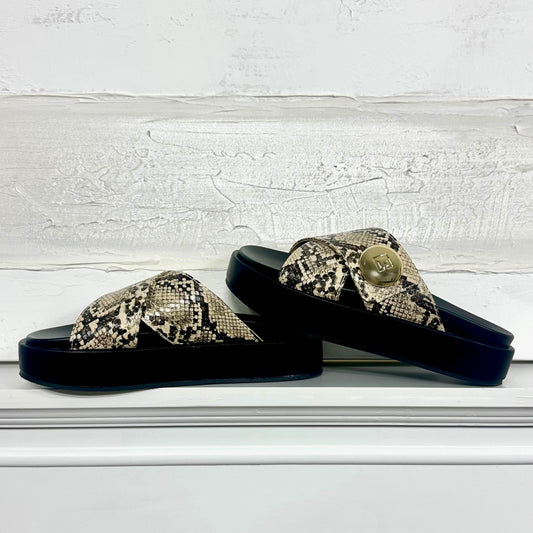 Katie Sandals Snake
