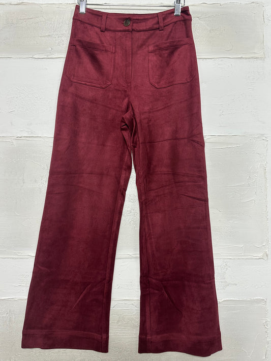 Clara Pants Burgundy