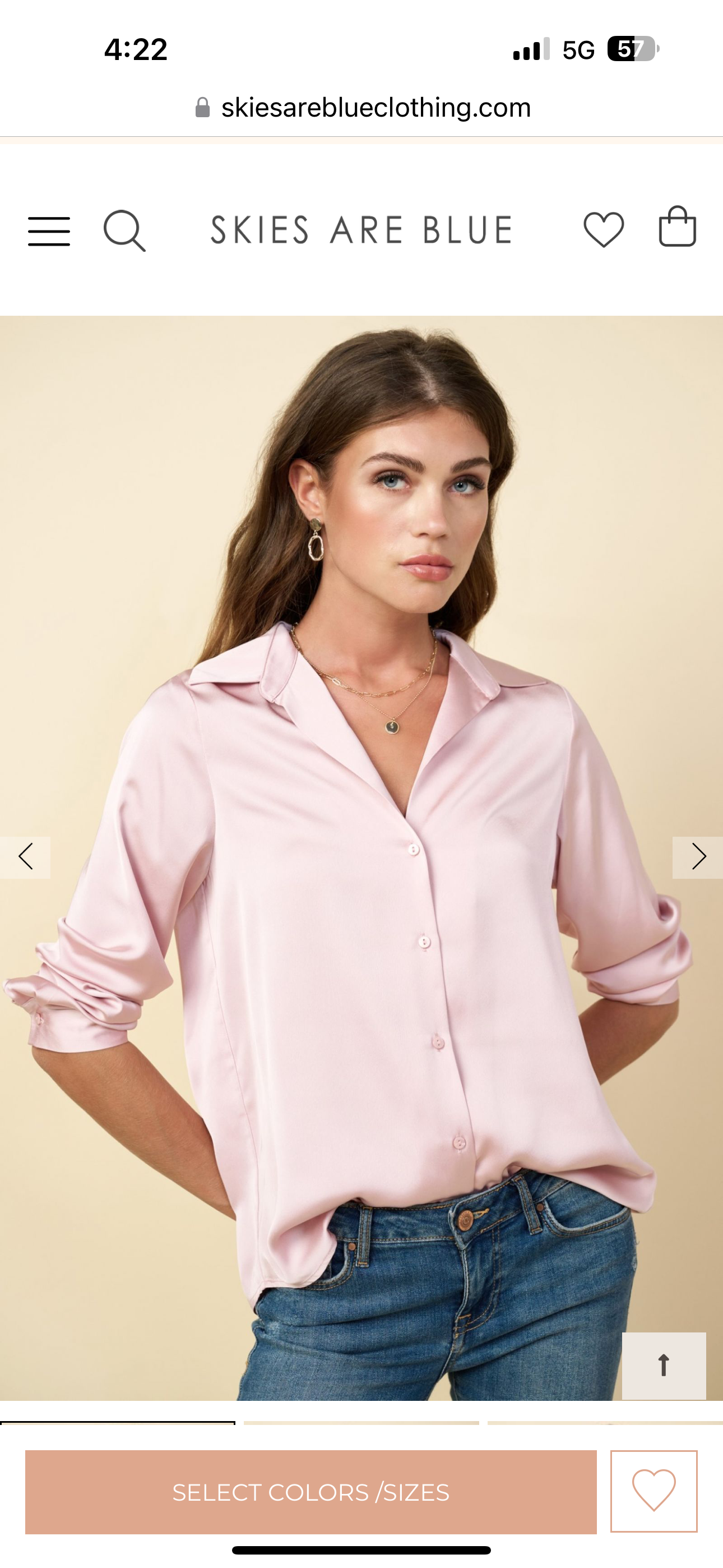 Sandra Blouse Dusty Pink