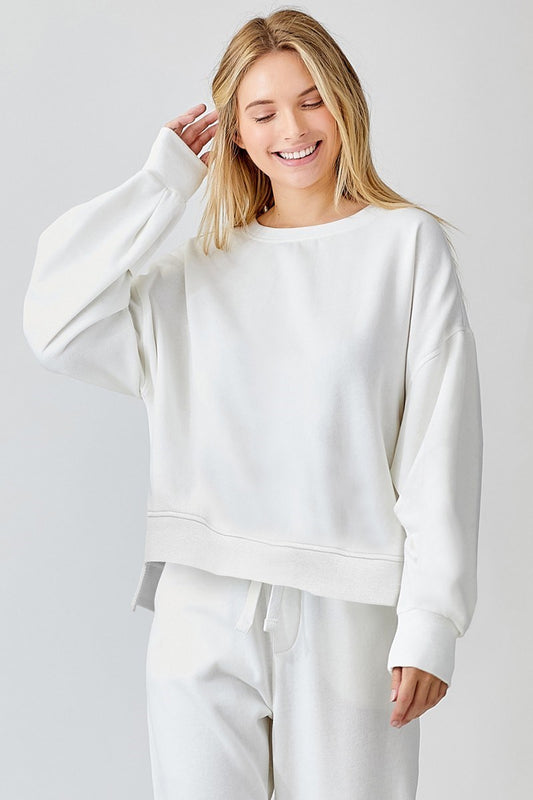 Kaitlyn Sweatshirt Ivory