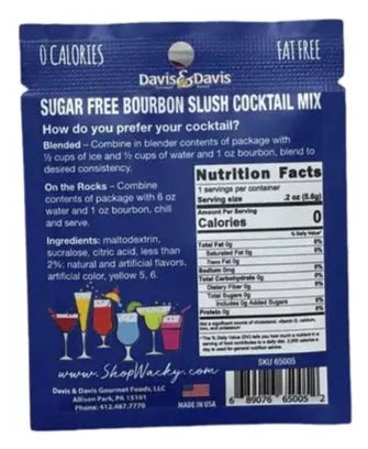 Bourbon Slush 6 Pack Sugar Free