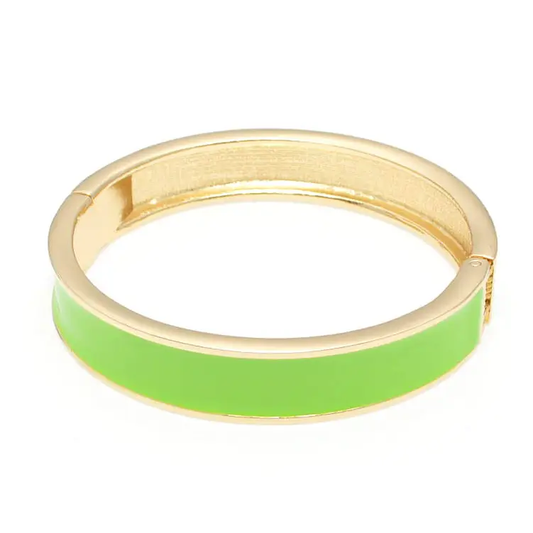 Color Me Happy Bangle Lime