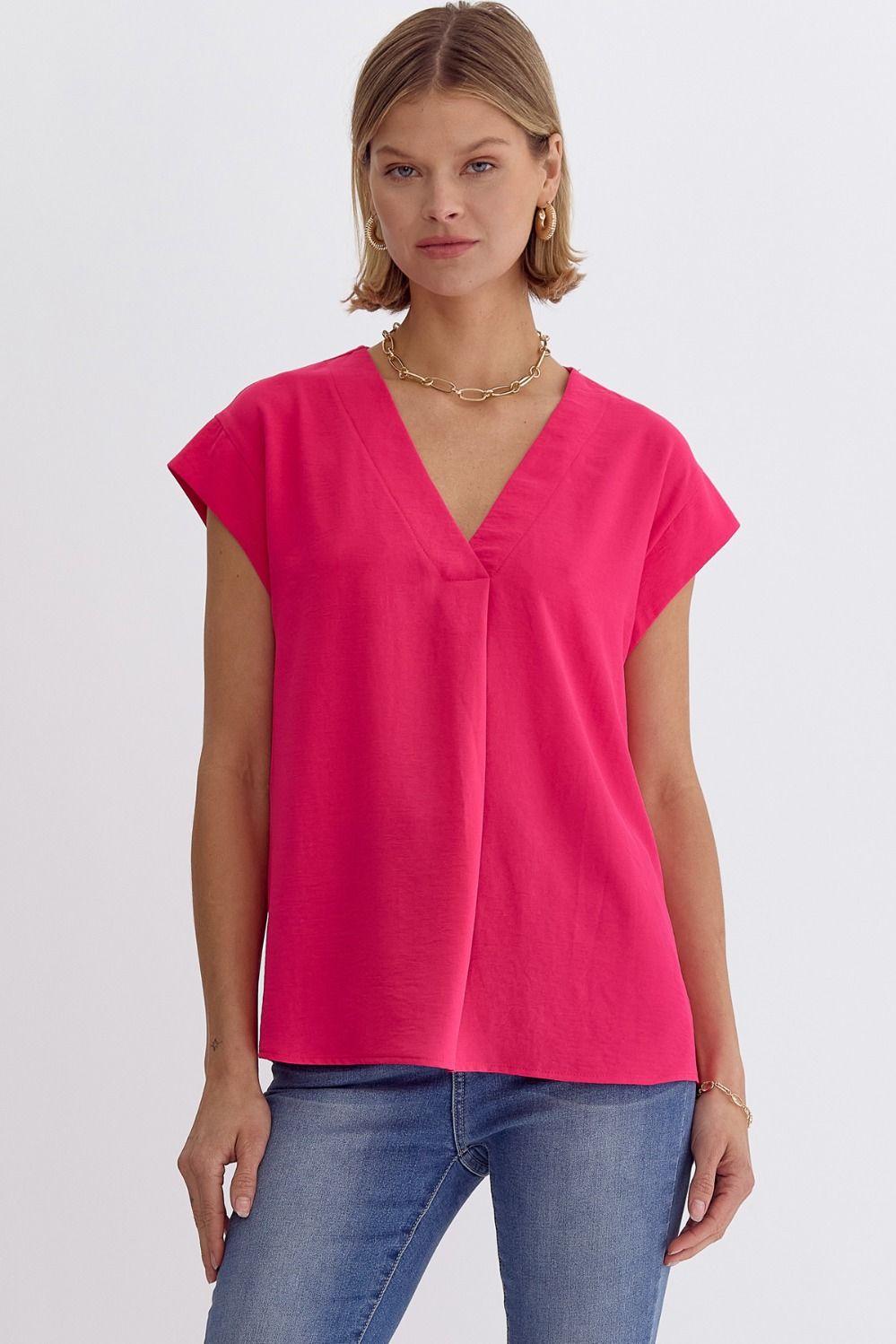 Marissa Top Hot Pink