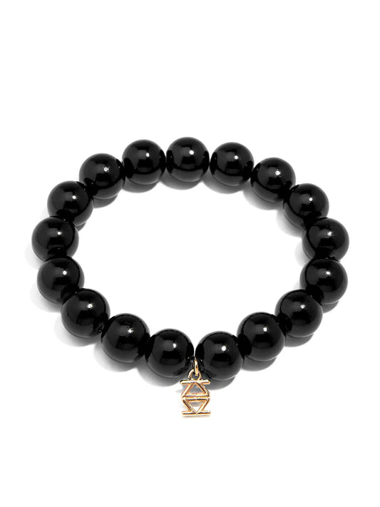 Mary Beaded Bracelet Black