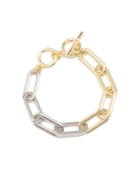 Sierra Link Bracelet Gold/Silver