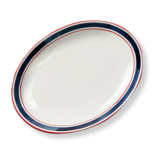 Summer Stripe Platter