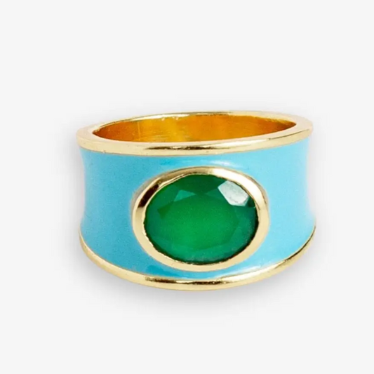 Hazel Ring Light Blue