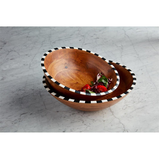 Mango Wood Bowl Large