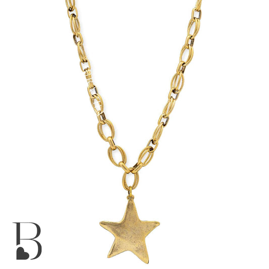 Star Necklace Gold
