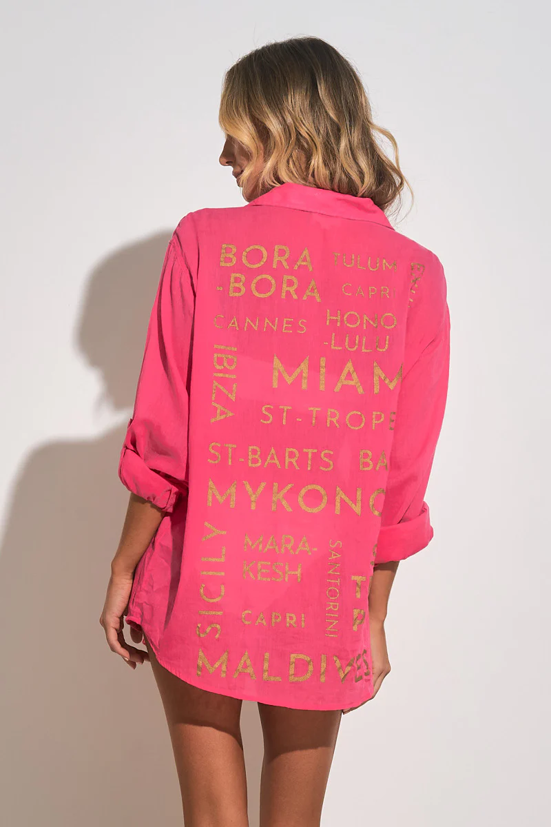 Vista Top Hot Pink