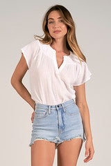 Claire Top White