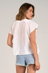 Claire Top White