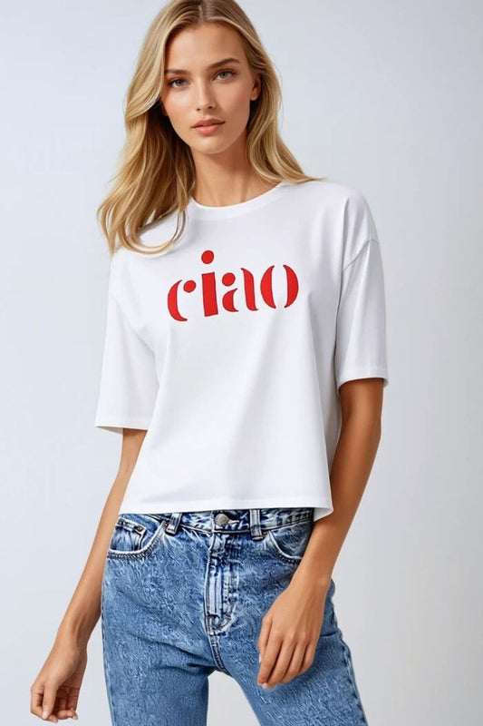 Ciao T-Shirt Red