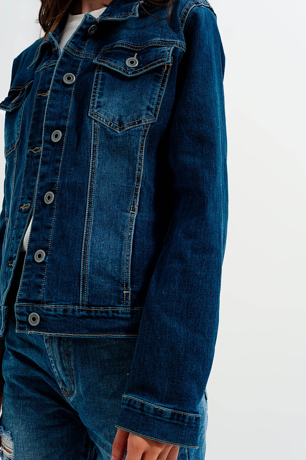 Belle Denim Jacket Dark