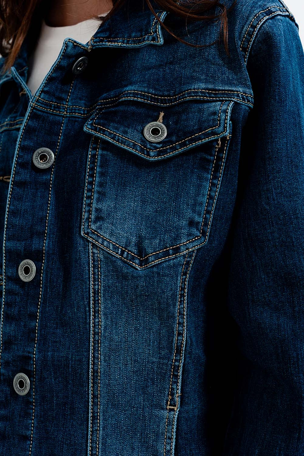 Belle Denim Jacket Dark