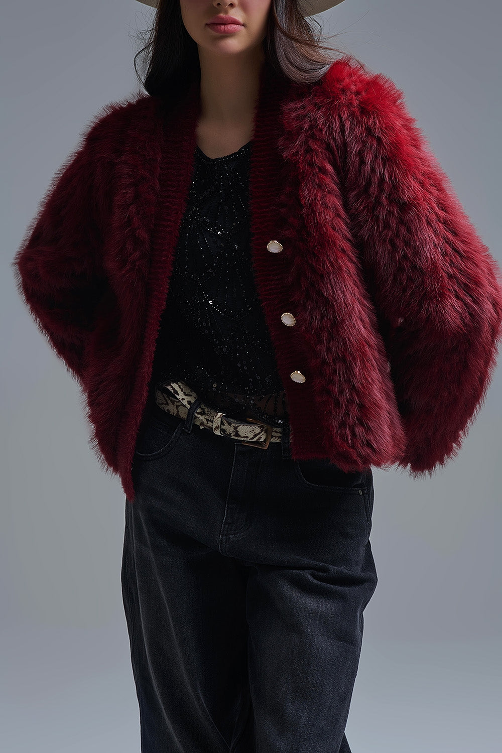 Arli Jacket Burgundy