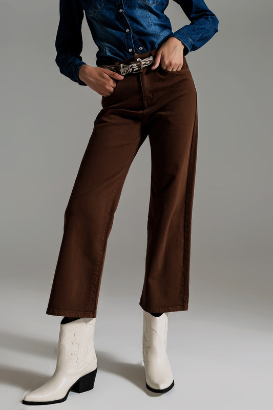 Laney Jeans Chocolate