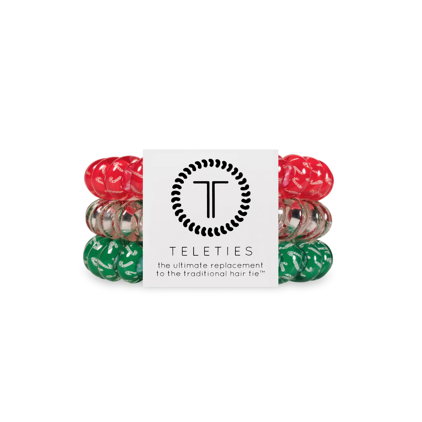 Teleties Hooked on Christmas Large Hair Ties