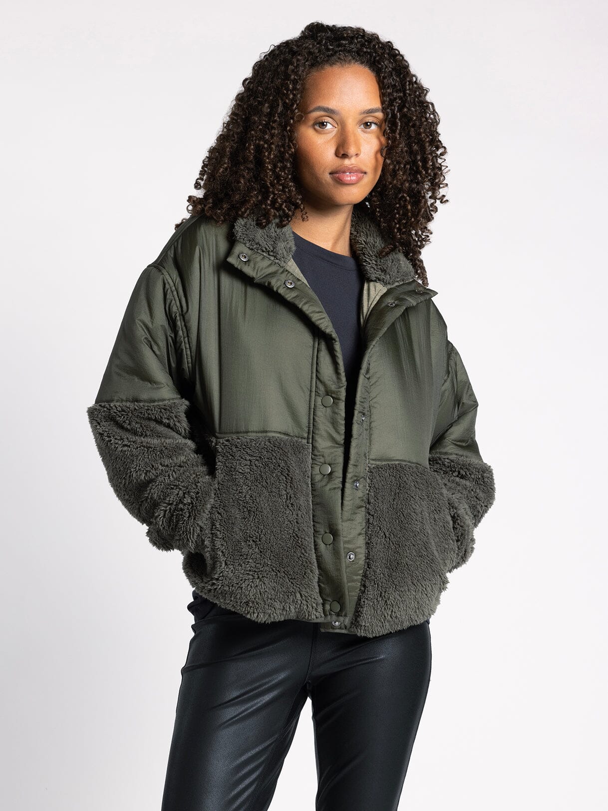 Delia Jacket Olive Vine