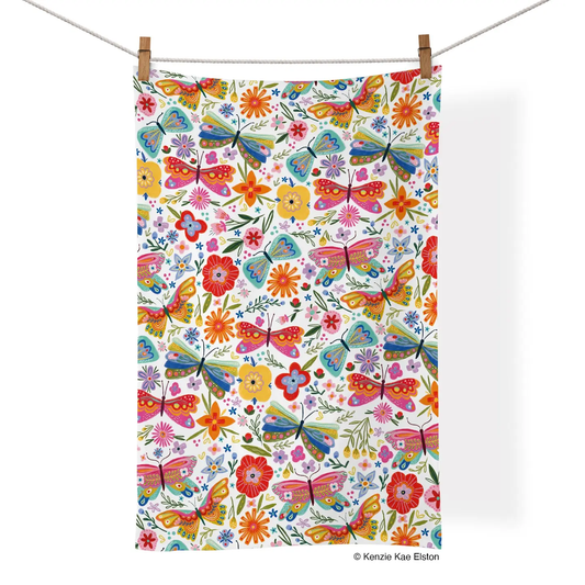 Butterfly Tea Towel