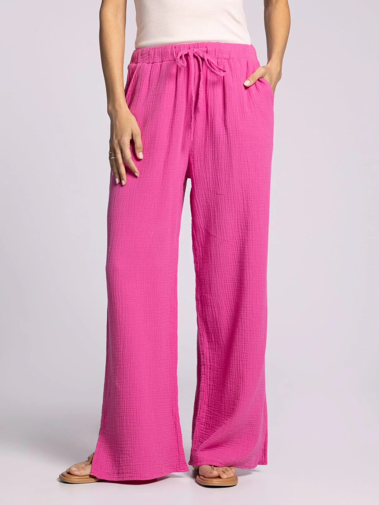 Verna Pants Fuschia