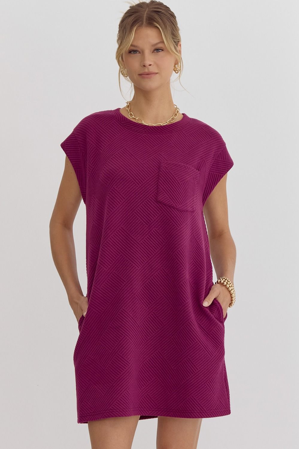 Darcy Dress Plum