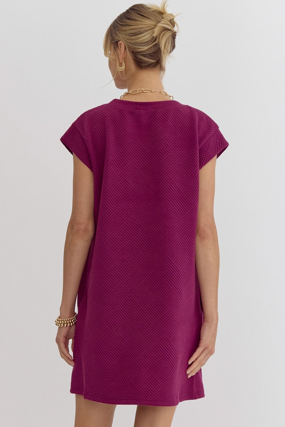 Darcy Dress Plum