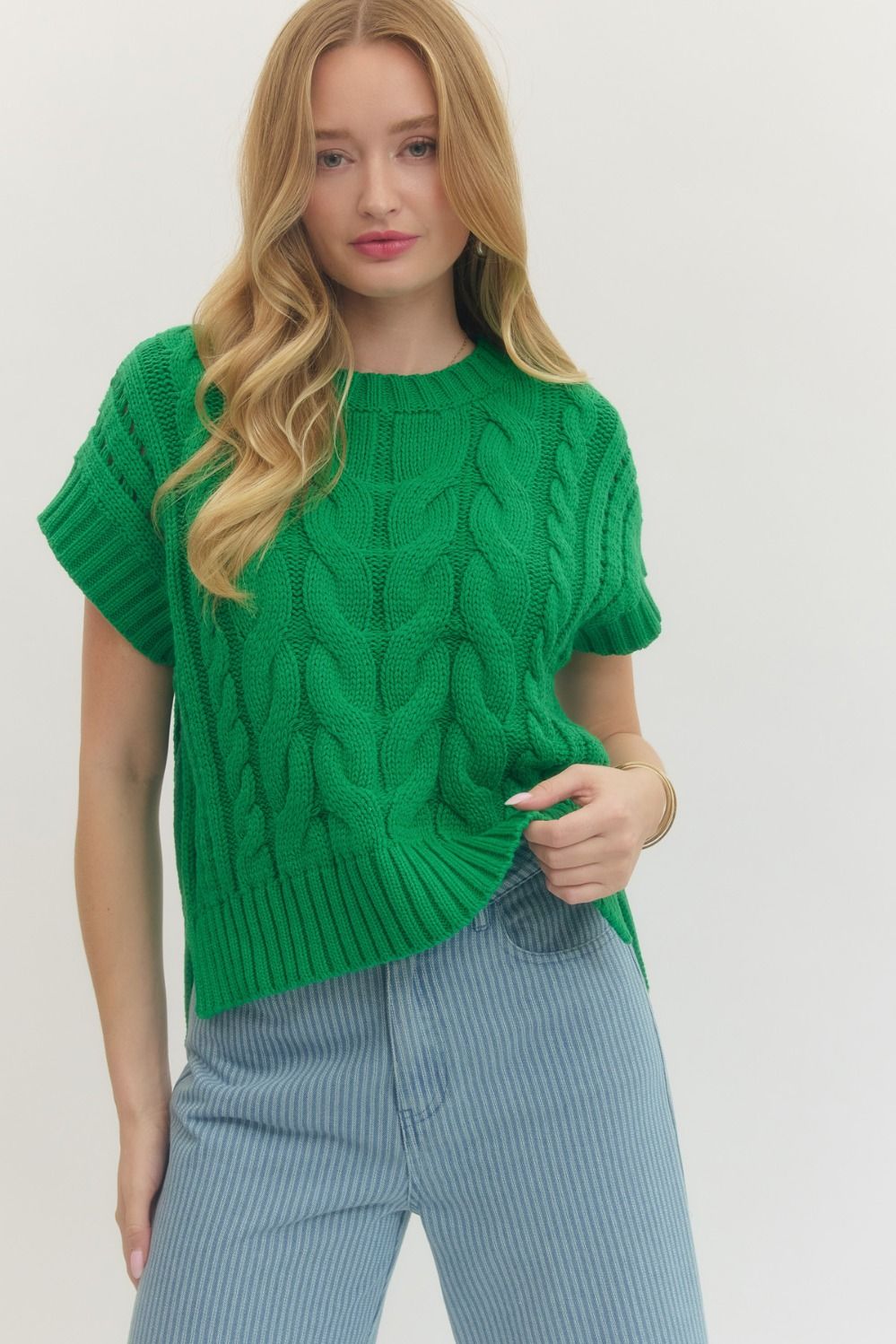 Cabi Sweater Green