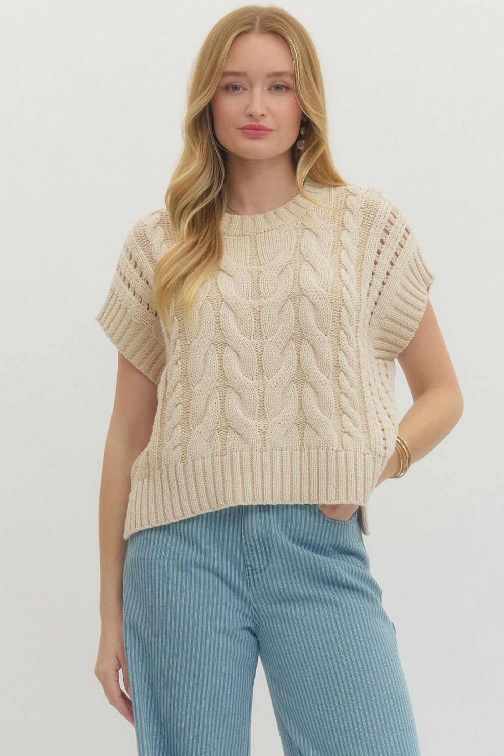 Cabi Sweater Oatmeal