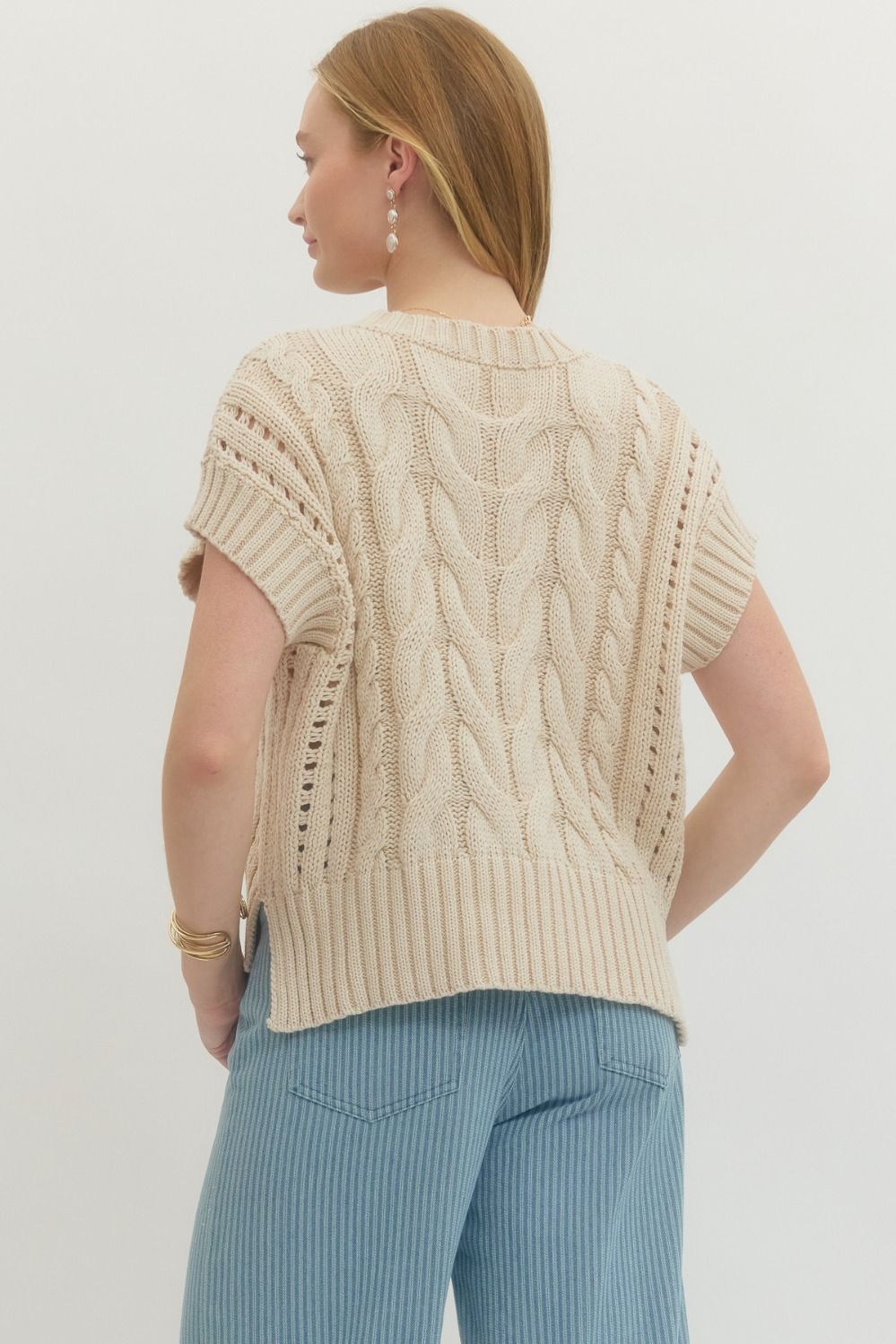 Cabi Sweater Oatmeal