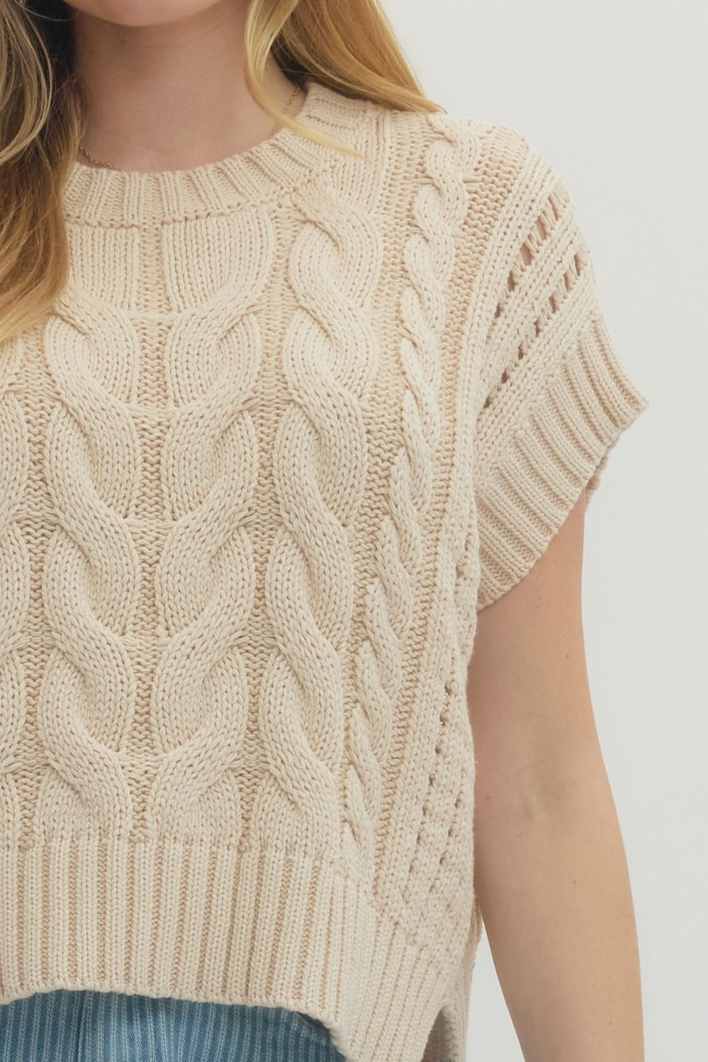 Cabi Sweater Oatmeal