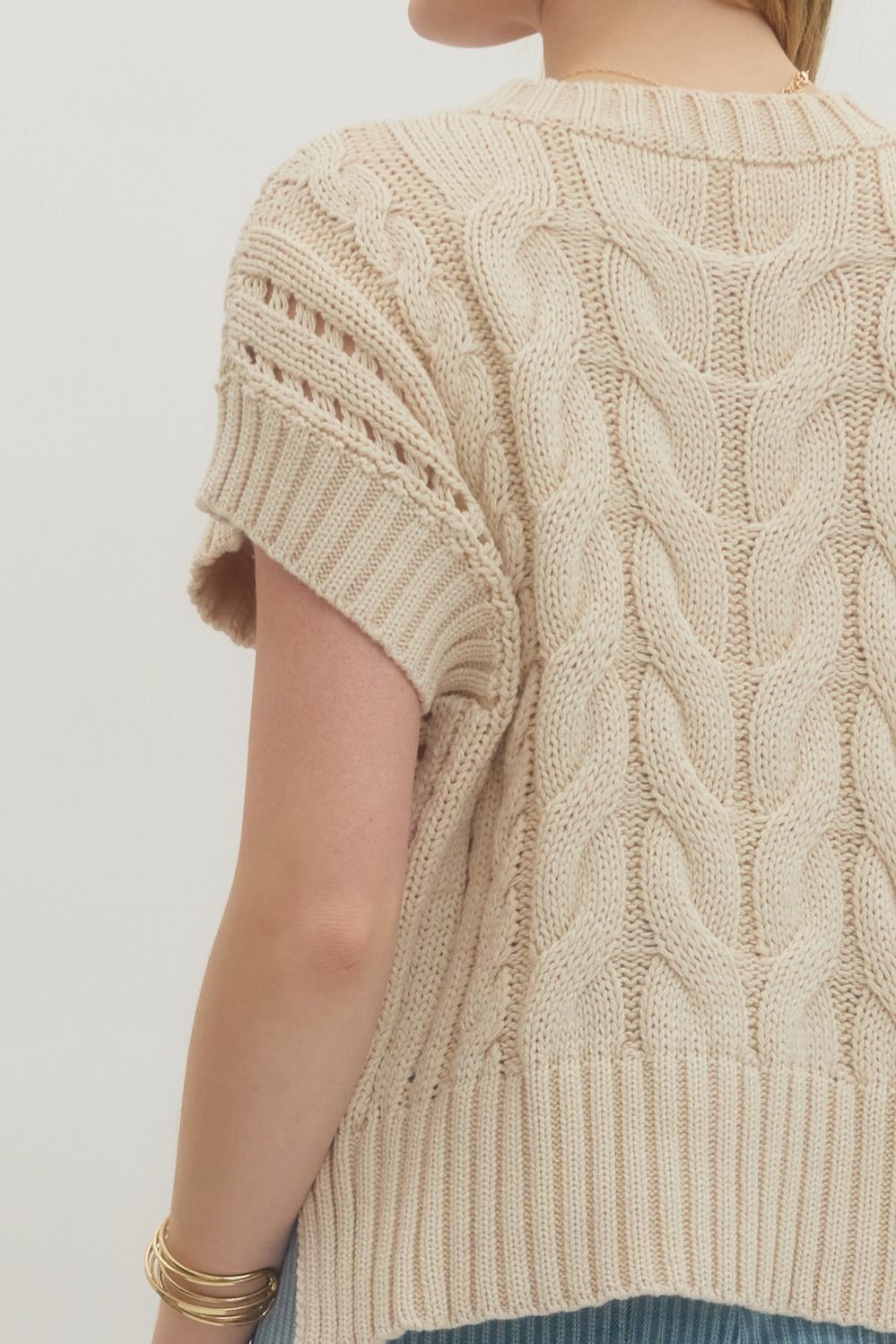 Cabi Sweater Oatmeal