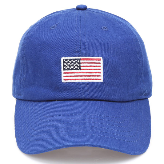 Flag Baseball Cap Blue