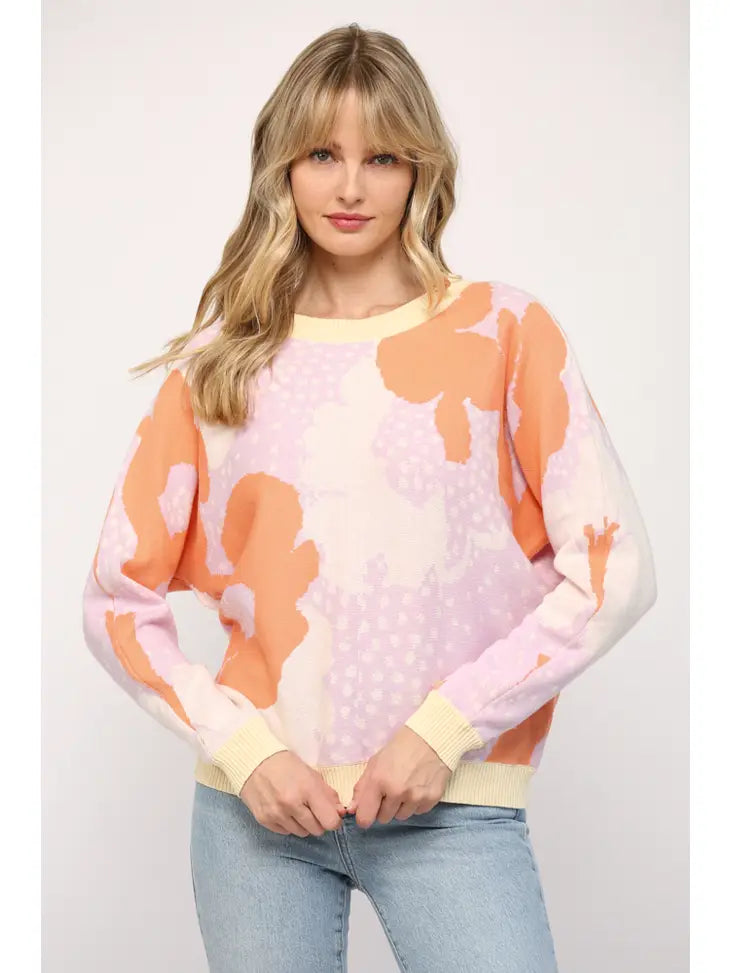 Ashley Floral Sweater