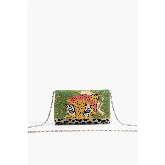 Leopard Clutch