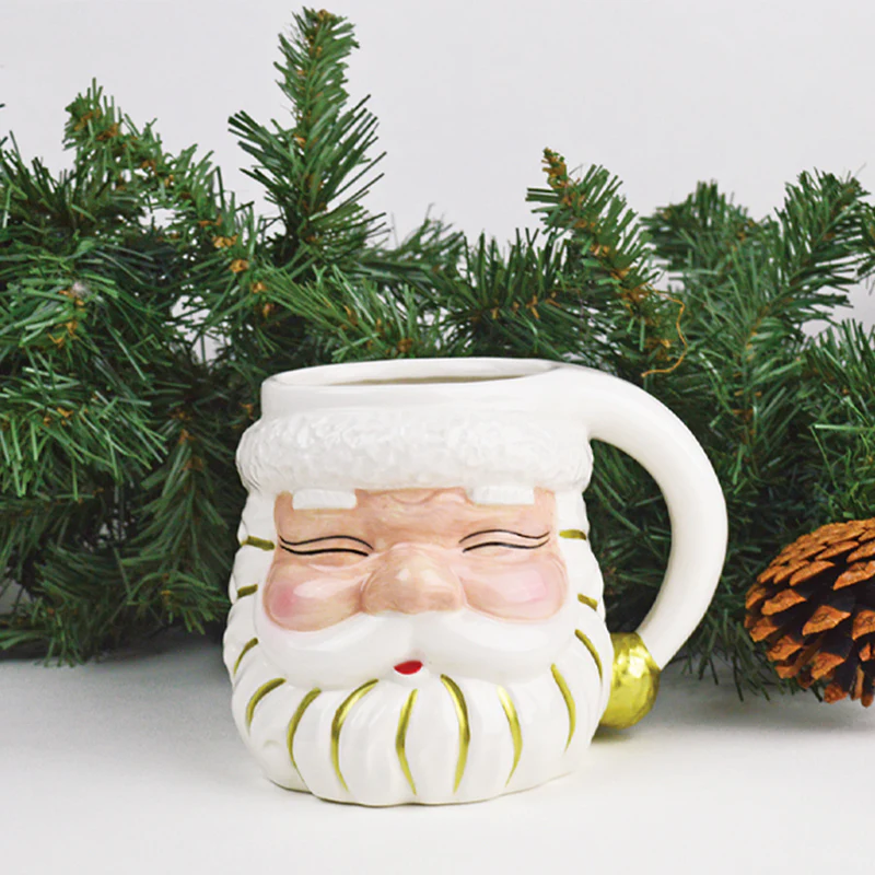 Santa Mug White