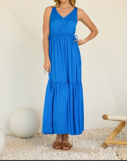 Janey Dress Blue