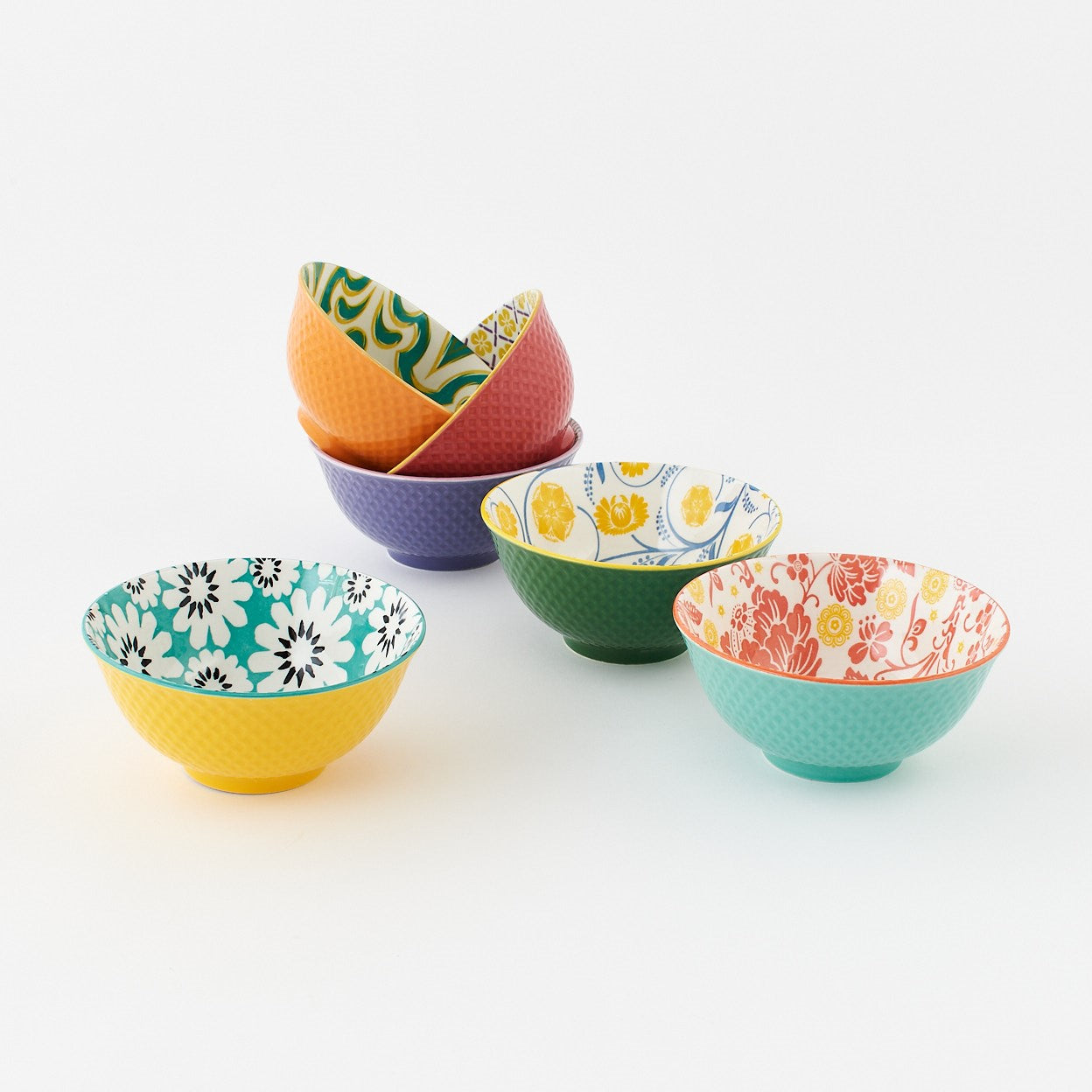 Floral Patterned Bowls