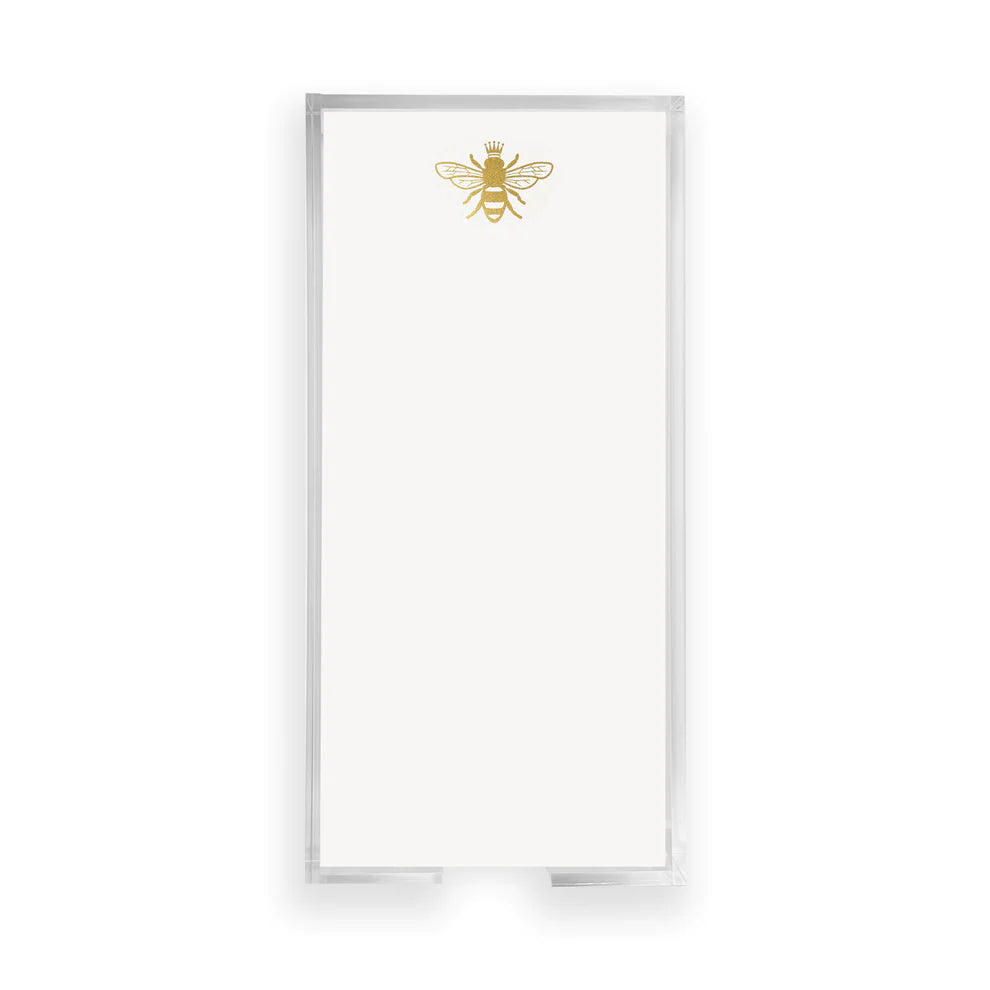 Notepad Buck Gold Foil Bee