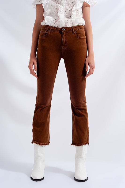Maggie Jeans Brown